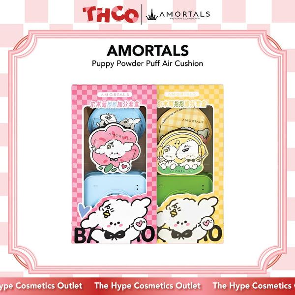 (COCO EXCLUSIVE) AMORTALS Puppy Powder Puff Air Cushion 尔木萄狗狗粉扑气垫 抱抱加分棉花糖粉扑