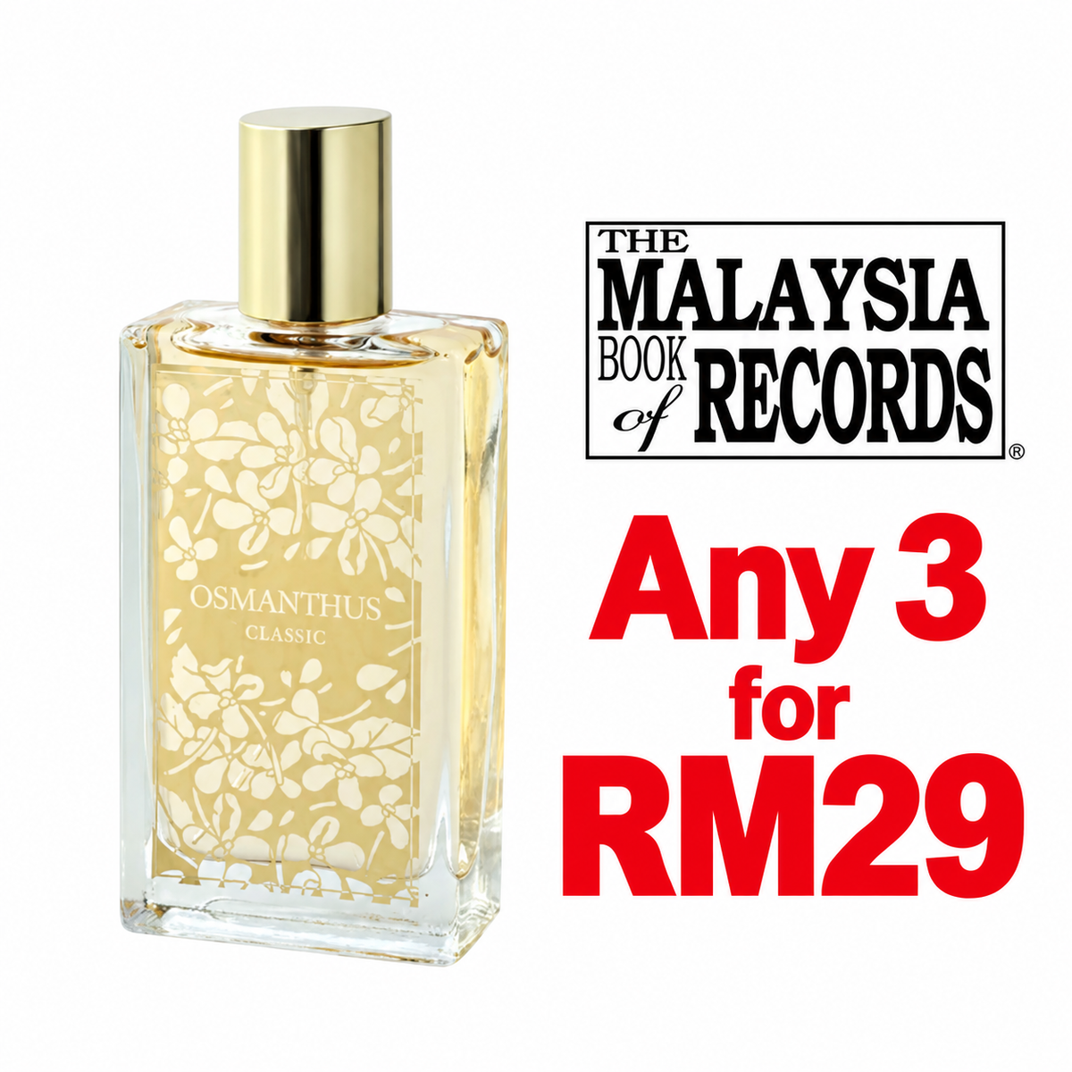 Shimang fresh and natural Manlong Guiyu perfume — Any 3 for RM29