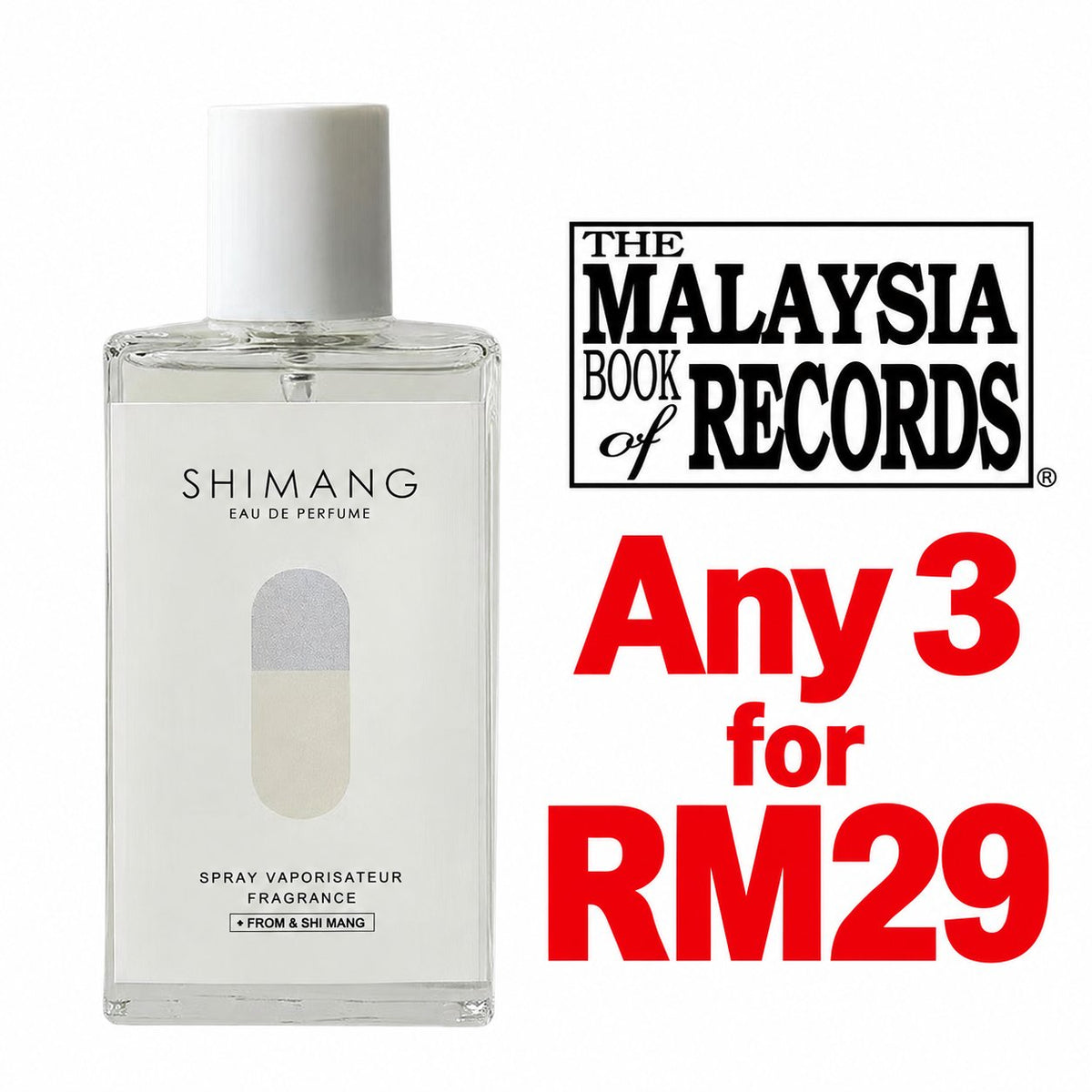 Shimang Purple Dusk Forest Perfume (50ML) — Any 3 for RM29