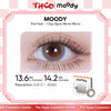 MOODY Trial Pack - 1 Day (2pcs) Mirror Mirror MOODY美瞳日抛试用装伽罗棕