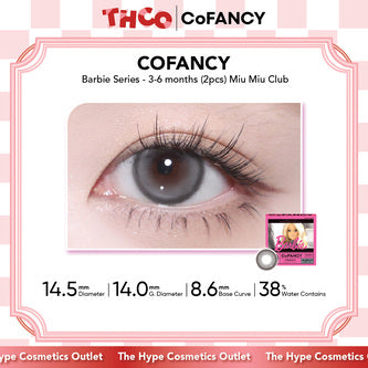 COFANCY Barbie Series - 3-6 Months (2pcs) Miu Miu Club Miu里Miu气