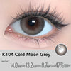KILALA 187 Oxygen Sense - 1-Month (1 pc) Light Grey (Cold Moon Grey) 冷月灰