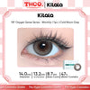 KILALA 187 Oxygen Sense - 1-Month (1 pc) Light Grey (Cold Moon Grey) 冷月灰