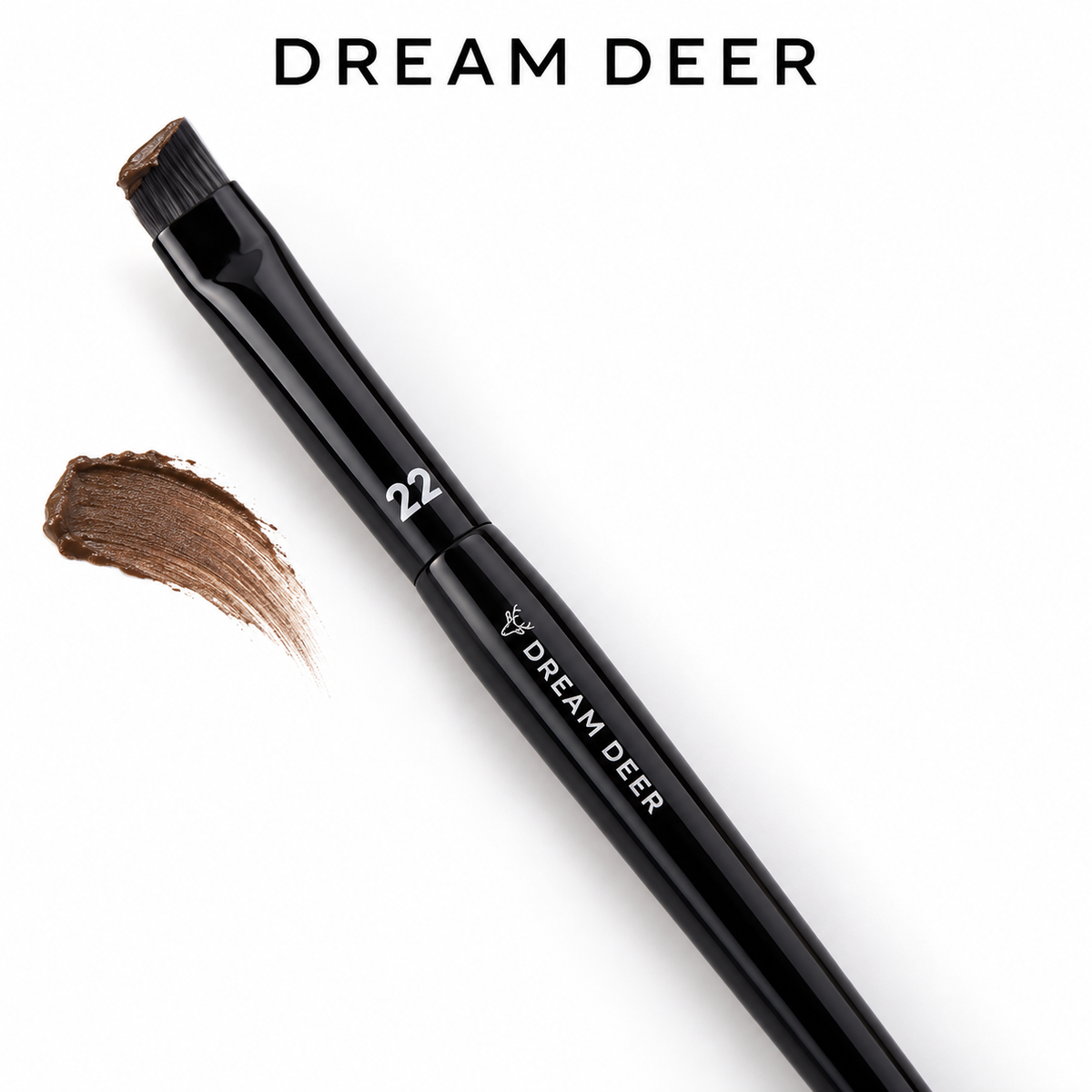 Dream Deer Eyebrow Brush #22 texture and application