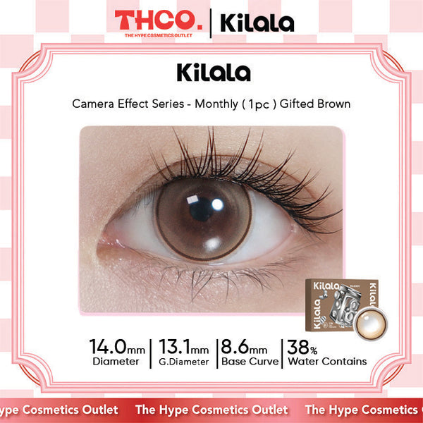 KILALA Camera Effect - 1-Month (1 pc) Gifted Brown 天生主角棕