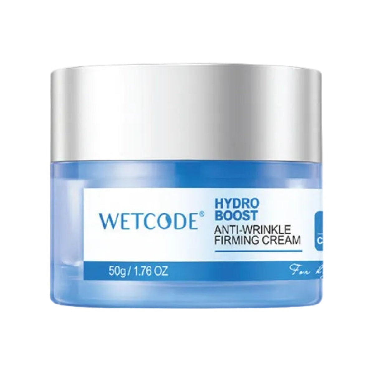 WETCODE Anti-Wrinkle Firming Cream (50g) on white background
