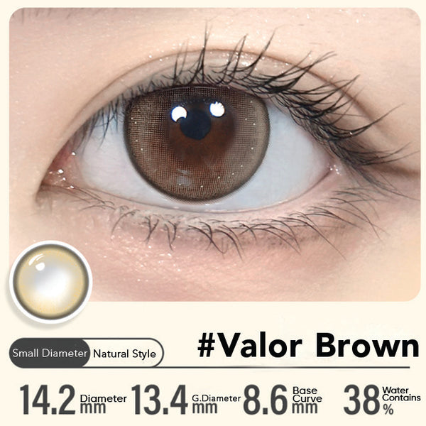 KILALA Camera Effect - 1-Day (10 pcs) Valor Brown 无畏失焦棕