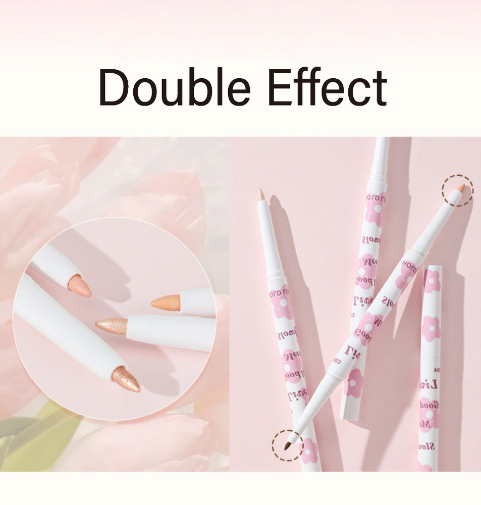 HOLD LIVE Three-dimensional  Double Effect Lying Silkworm Eyeliner Holdlive 立体双效卧蚕眼线笔