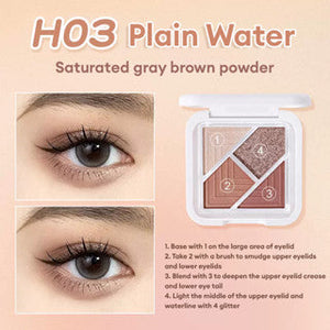 HOLD LIVE Puzzle Pocket Eyeshadow Palette Holdlive 拼图口袋眼影盘