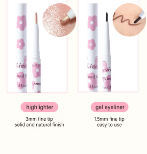 HOLD LIVE Three-dimensional  Double Effect Lying Silkworm Eyeliner Holdlive 立体双效卧蚕眼线笔