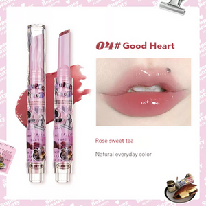 FLORTTE Super Beauty Lip Gloss Glaze Lipstick 花洛莉亚怪美莉亚固体唇蜜