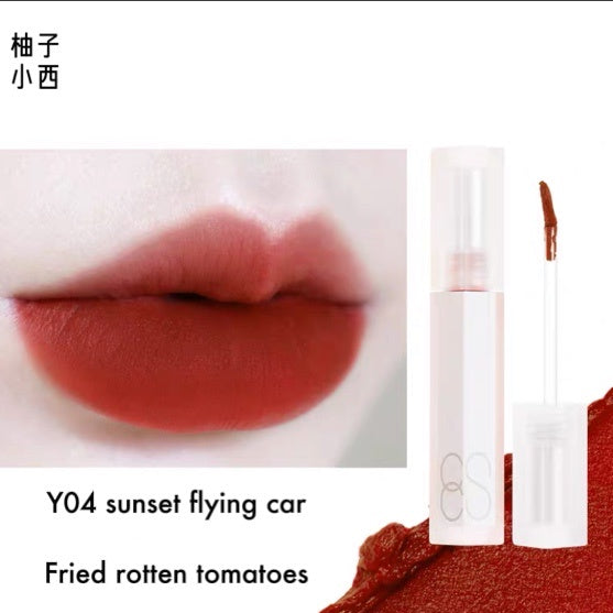 CC SHEER Cloud Velvet Powder Mist Lip Cream CC SHEER 柚子小西云朵绒绒粉雾唇霜