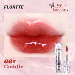 FLORTTE Hello Beauty Lip Lacquer Lip Glaze 花洛莉亚好美莉亚唇漆镜面 水光唇釉