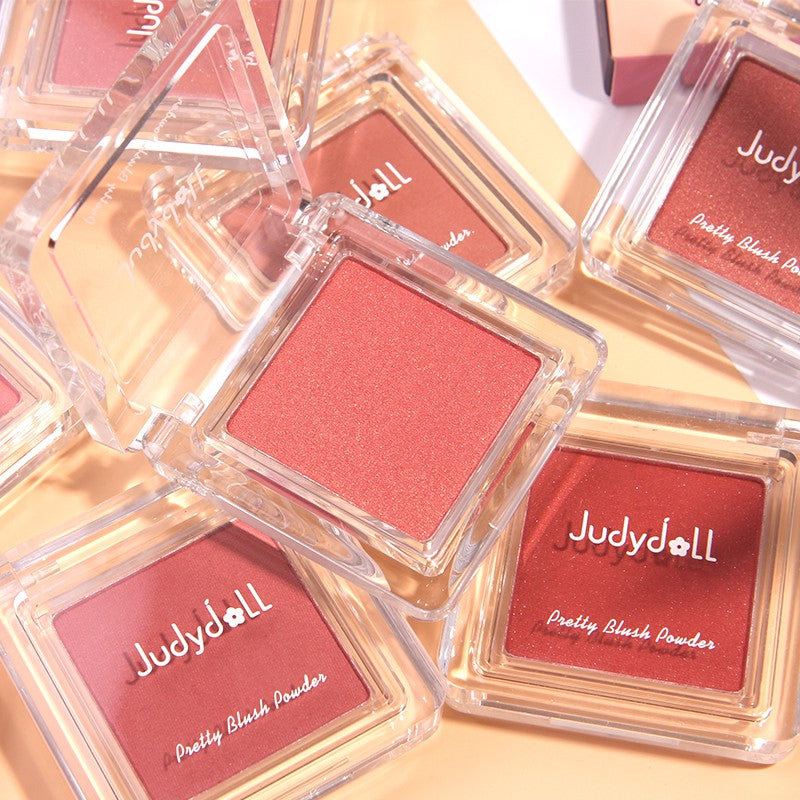 JUDYDOLL Pretty Blush Powder Play Colors Blush Pigmented & Blendable Judydoll 橘朵单色腮红 橘朵玩趣拼色腮红 小巧便携 显色易晕染