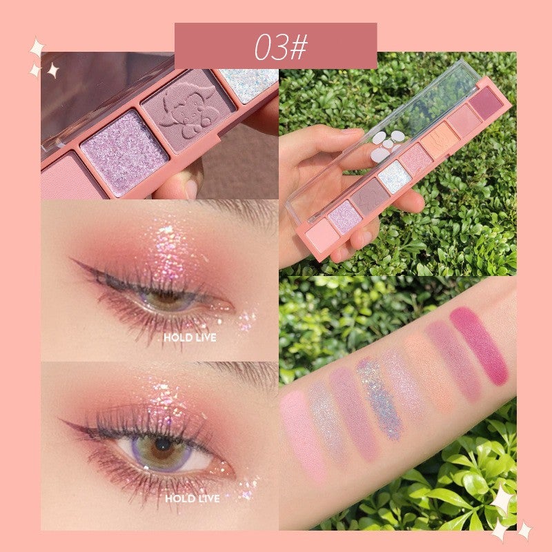 HOLD LIVE Shining Star Eyeshadow Palette Ruler Holdlive 指牟星辉眼影盘