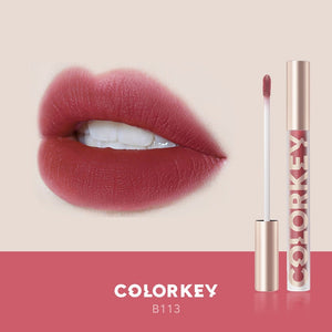 COLORKEY Airy Lip Lacquer Matte Liquid Lipstick Lip Gloss Colorkey 珂拉琪空气唇釉丝绒雾镜面哑光漆光唇釉