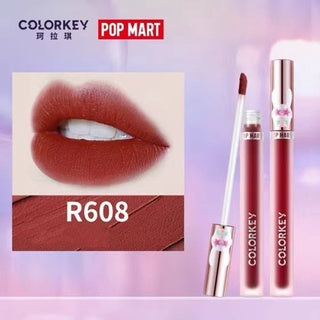 COLORKEY X POP MART Lip Gloss Velvet Matte & Watery Mirror Texture Liquid Lipstick Colorkey 珂拉琪泡泡玛特空气唇釉丝绒雾面镜面