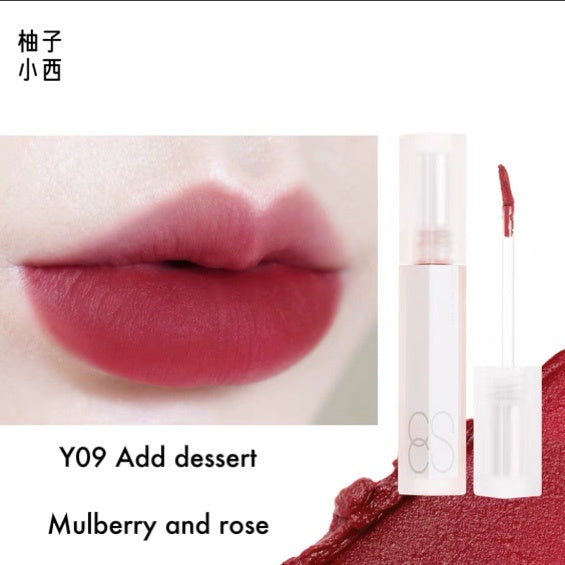 CC SHEER Cloud Velvet Powder Mist Lip Cream CC SHEER 柚子小西云朵绒绒粉雾唇霜