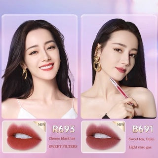 COLORKEY X POP MART Lip Gloss Velvet Matte & Watery Mirror Texture Liquid Lipstick Colorkey 珂拉琪泡泡玛特空气唇釉丝绒雾面镜面