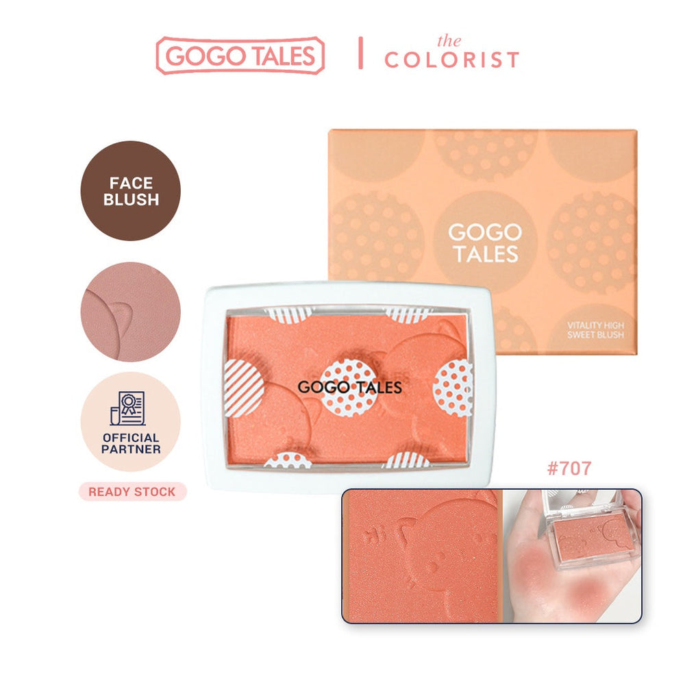 GOGO TALES Bubble Dots Blush Gogotales