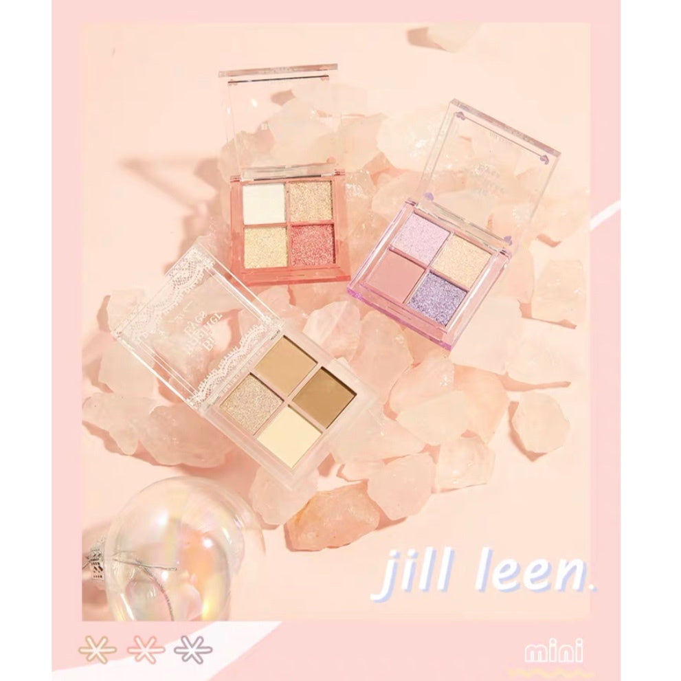 JILL LEEN 4 Colors Mini Eyeshadow Palette Jillleen 迷你四色眼影盘