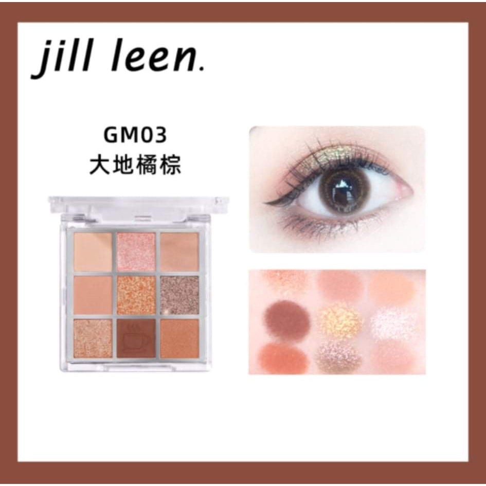 JILL LEEN Show Color Mini Eyeshadow Palette Jillleen 炫色迷你眼影盘 九宫格眼影盘