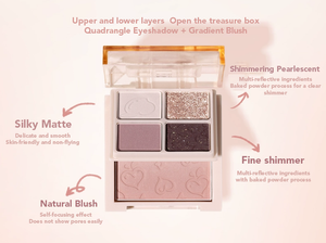 GOGO TALES Blush Eyeshadow All-in-One Palette Gogotales 戈戈舞腮红眼影一体盘