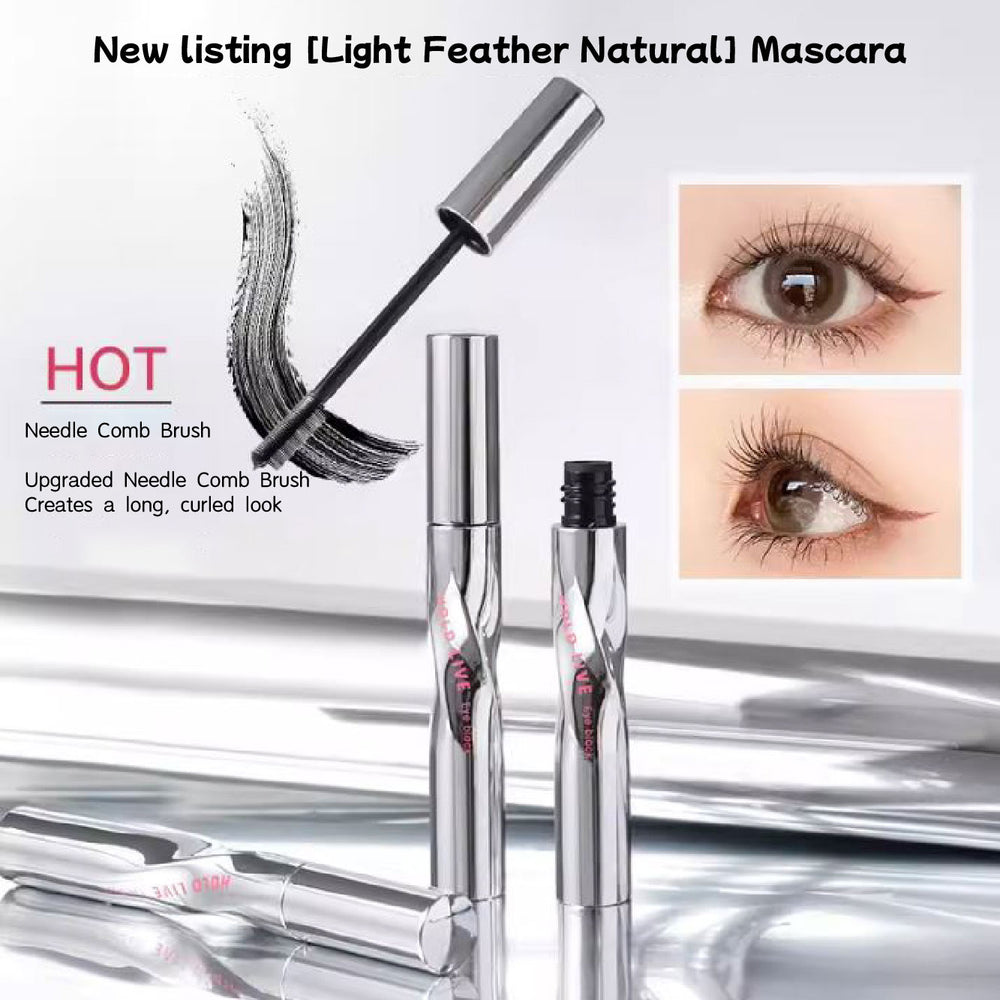 HOLD LIVE Light Feather Natural Mascara Waterproof Holdlive 轻羽自然睫毛膏 纤长卷翘防水防汗