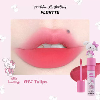 FLORTTE X MIKKO Rua Rua Lip Cream Flortte 花落利亚 X Mikko 联名款软软派对系列柔焦奶糕唇霜