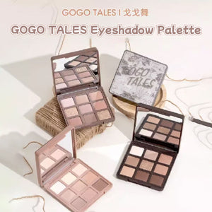 GOGO TALES Light Impression 9 Color Eyeshadow Palette Gogotales 戈戈舞光影印象九色眼影盘