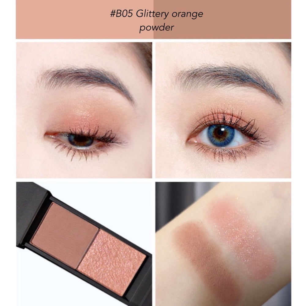 JILL LEEN Dual Colors Eyeshadow Palette Jillleen 双色抽屉眼影盘