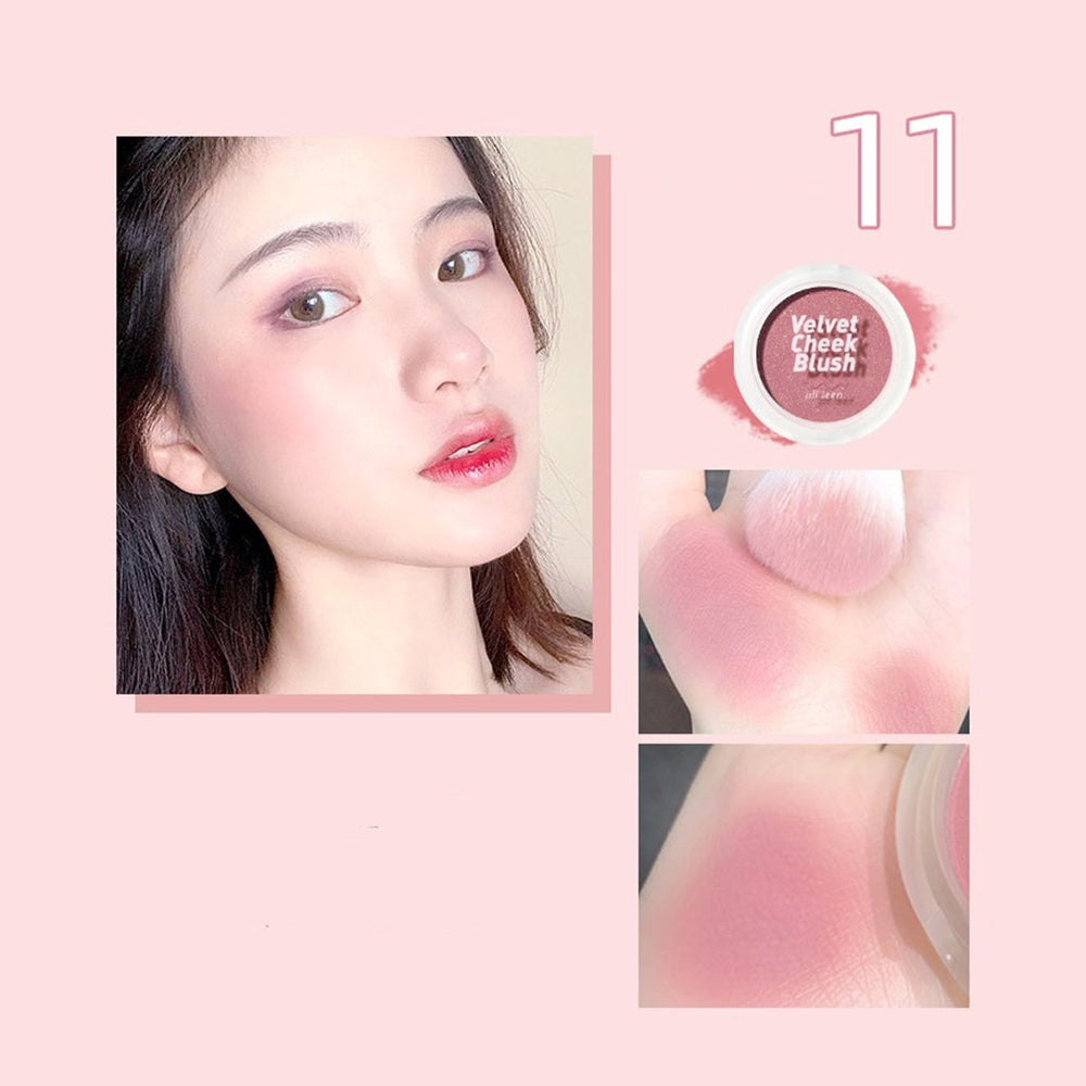 JILL LEEN Colorful Soft Matte Blush Jillleen 缤纷柔雾腮红