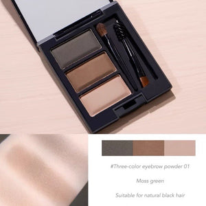 JILL LEEN Hardcover Eyebrow Powder Beginner-Friendly Waterproof Natural Long-lasting Jillleen 精装眉粉初学者防水自然不易掉色