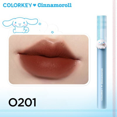 COLORKEY X Cinnamoroll / Hello Kitty Airy Velvet Lip Lacquer and Airy Lip Mirror Series Colorkey珂拉琪玉桂狗/凯蒂猫唇釉丝绒雾面口红