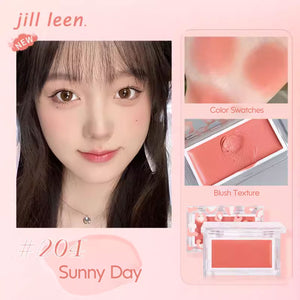 Jill Leen Cheek Cream Blush Jillleen 缤纷柔滑腮红膏泥 氛围感滋润腮红盘