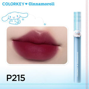 COLORKEY X Cinnamoroll / Hello Kitty Airy Velvet Lip Lacquer and Airy Lip Mirror Series Colorkey珂拉琪玉桂狗/凯蒂猫唇釉丝绒雾面口红