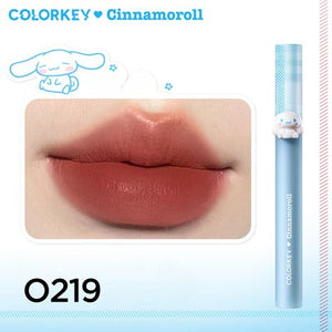 COLORKEY X Cinnamoroll / Hello Kitty Airy Velvet Lip Lacquer and Airy Lip Mirror Series Colorkey珂拉琪玉桂狗/凯蒂猫唇釉丝绒雾面口红