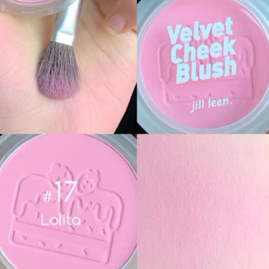 JILL LEEN Colorful Soft Matte Blush Jillleen 缤纷柔雾腮红