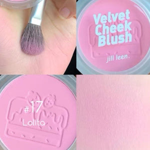 JILL LEEN Colorful Soft Matte Blush Jillleen 缤纷柔雾腮红