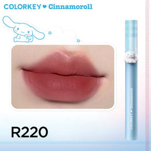 COLORKEY X Cinnamoroll / Hello Kitty Airy Velvet Lip Lacquer and Airy Lip Mirror Series Colorkey珂拉琪玉桂狗/凯蒂猫唇釉丝绒雾面口红