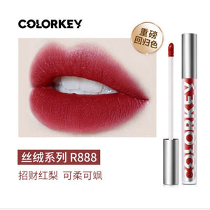 COLORKEY Airy Lip Lacquer Gloss Series Colorkey Liquid Lipstick Colorkey 珂拉琪空气唇釉镜光系列 薇娅李佳琪推荐 微娅同款唇釉 显色保湿持久