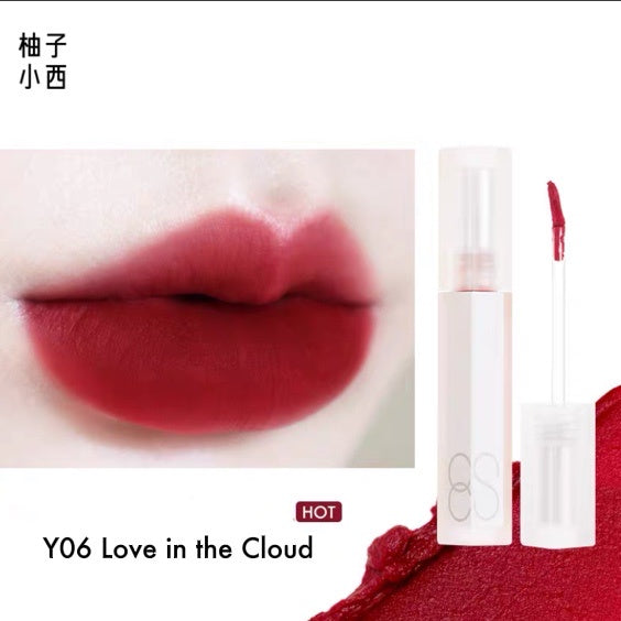 CC SHEER Cloud Velvet Powder Mist Lip Cream CC SHEER 柚子小西云朵绒绒粉雾唇霜