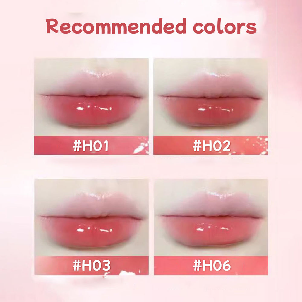 HOLD LIVE Moisturizing Sweet Jelly Lipstick Mirror Lip Gloss Holdlive 透润沁甜唇膏 果冻口红冻水光镜面唇釉 固体唇蜜滋润