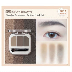 JUDYDOLL Modeling 3-color Eyebrow Powder Judydoll