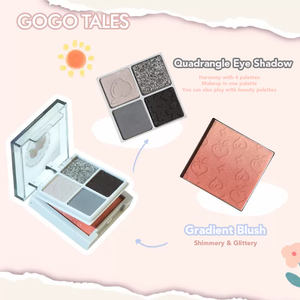 GOGO TALES Blush Eyeshadow All-in-One Palette Gogotales 戈戈舞腮红眼影一体盘