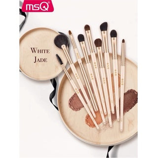 MSQ White Jade Eye Makeup Brush 魅丝蔻白玉堂羊毛眼影刷