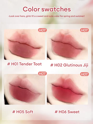 HOLD LIVE Bunny garden lip glaze velvet matte lipstick Holdlive 兔兔花园唇釉