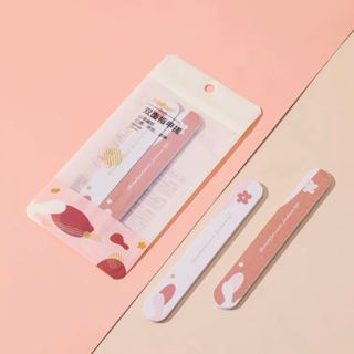 MALIAN Double Sided Nail File 2pcs MALIAN双面指甲搓