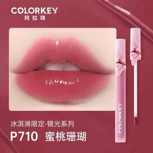 COLORKEY Ice Cream Airy Lip Mirror Liquid Lipstick Colorkey 珂拉琪冰淇淋镜面唇釉