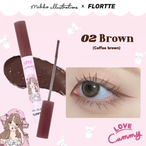 FLORTTE X MIKKO Long Curling Mascara Primer & Remover 花落利亚 X Mikko 联名款卷翘定型持妆睫毛打底膏